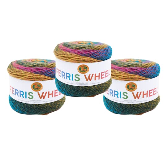 3 Pack Lion Brand® Ferris Wheel Yarn